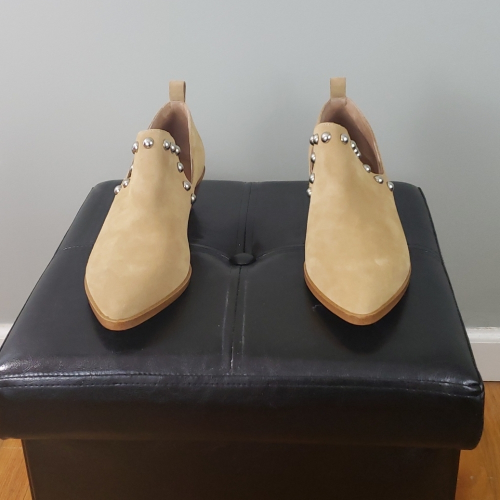 Rebecca Minkoff katen studded suede booties